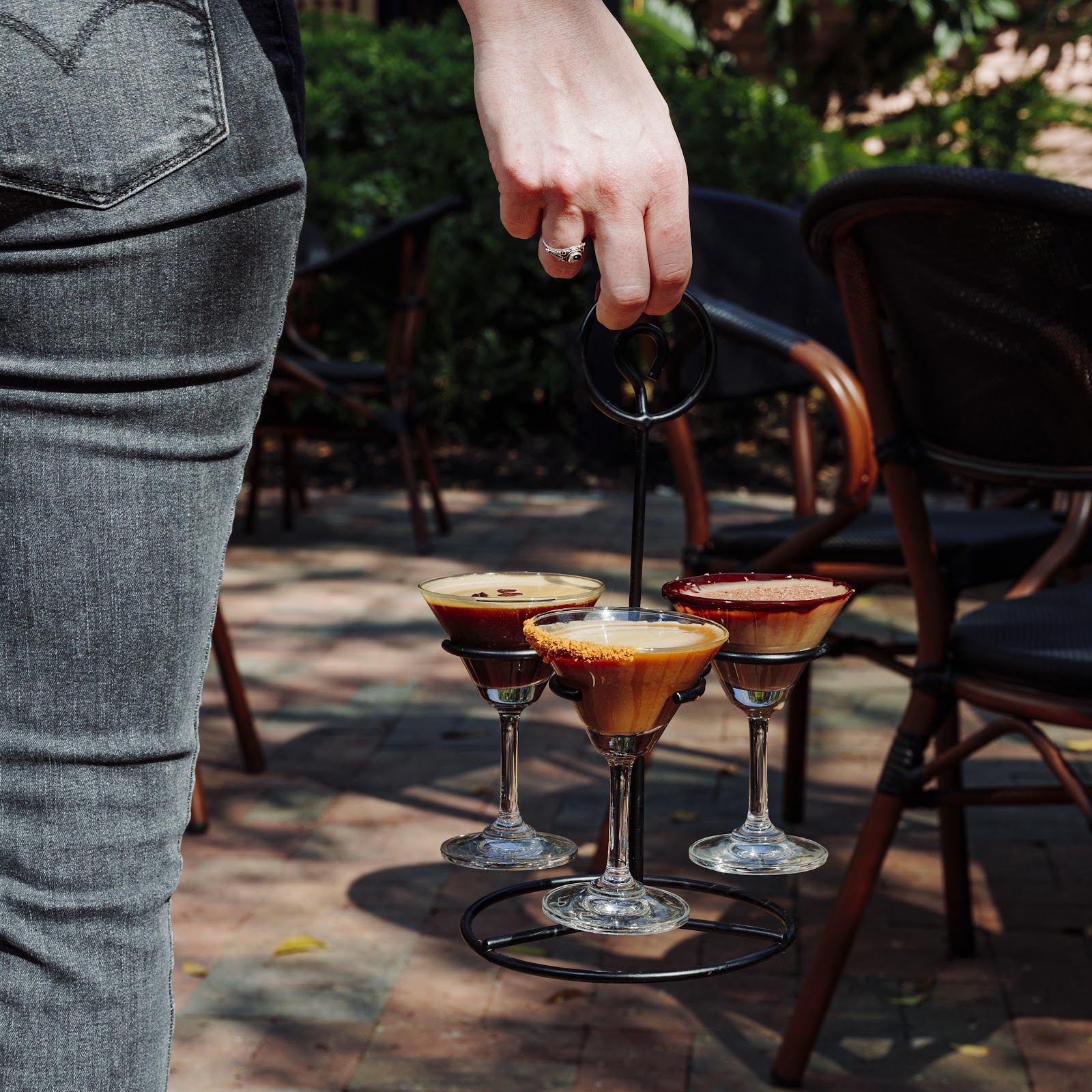 Altitude Aromas espresso martini flight