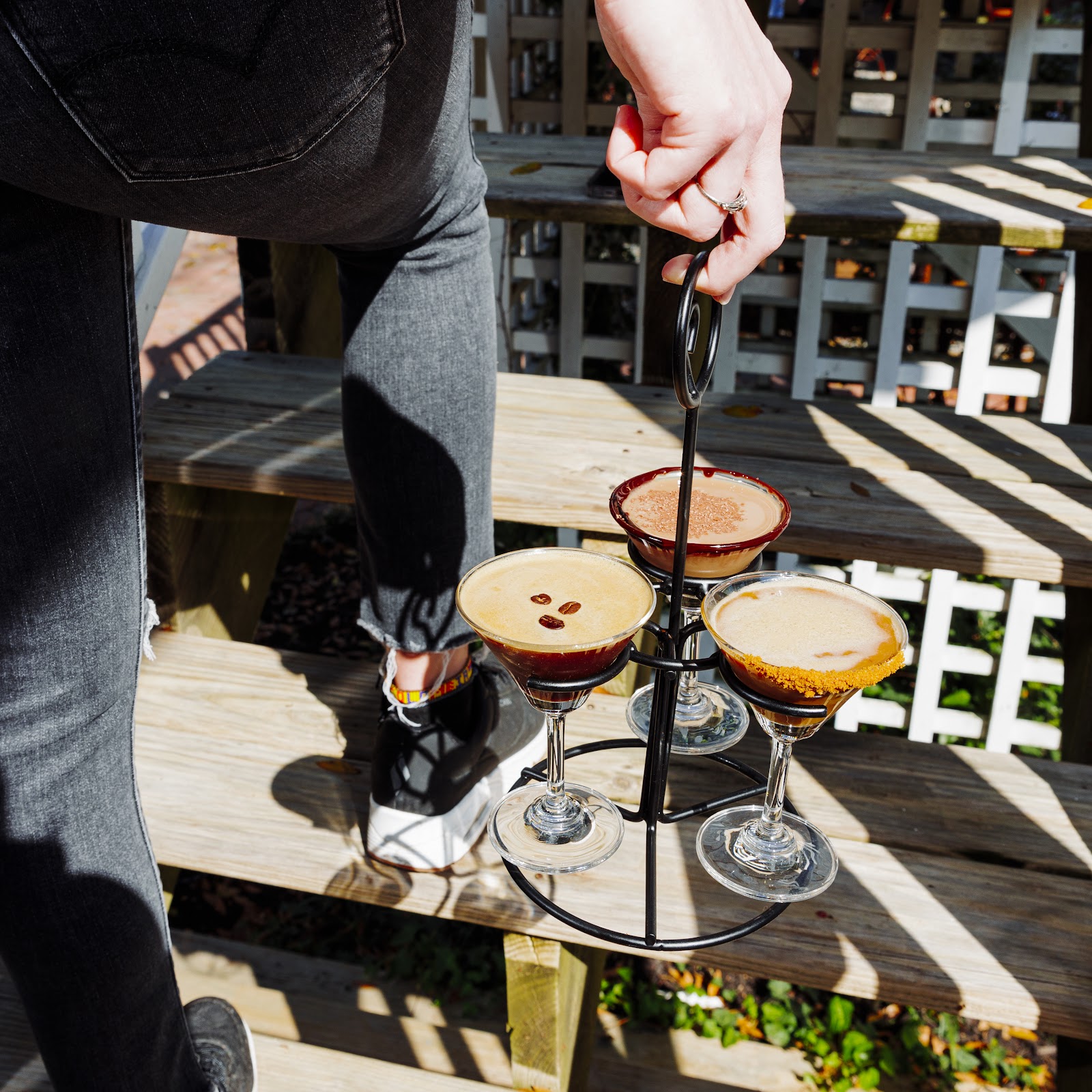 Viral espresso flights.